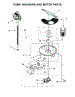 Pump, Washarm And Motor Parts