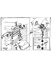 Wringer & Wringer Gear Case parts for Kenmore Washer 110.6501110 (1106501110, 110 6501110) from AppliancePartsPros.com