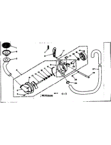 Pump And Pump Parts parts for Kenmore Washer 110.6502400 (1106502400, 110 6502400) from AppliancePartsPros.com