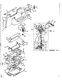 Wringer And Gear Case parts for Kenmore Washer 110.6502710 (1106502710, 110 6502710) from AppliancePartsPros.com