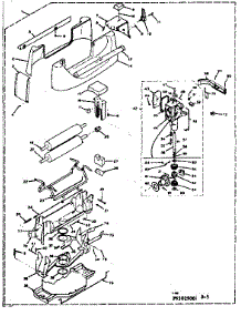 Wringer Gear Case parts for Kenmore Washer 110.6502900 (1106502900, 110 6502900) from AppliancePartsPros.com