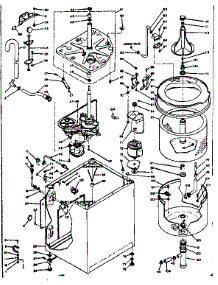 Machine Assembly parts for Kenmore Washer 110.6504002 (1106504002, 110 6504002) from AppliancePartsPros.com
