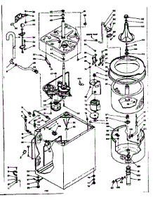 Machine Sub-Assembly parts for Kenmore Washer 110.6504050 (1106504050, 110 6504050) from AppliancePartsPros.com