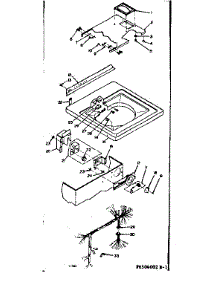 Top And Control Assembly parts for Kenmore Washer 110.6504052 (1106504052, 110 6504052) from AppliancePartsPros.com