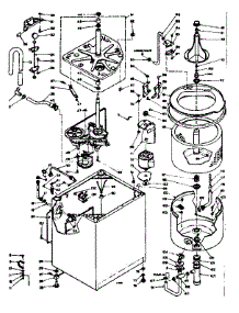 Machine Sub-Assembly parts for Kenmore Washer 110.6504200 (1106504200, 110 6504200) from AppliancePartsPros.com