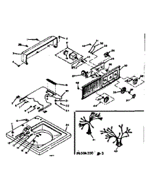 Top And Console Assembly parts for Kenmore Washer 110.6504250 (1106504250, 110 6504250) from AppliancePartsPros.com