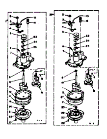 Pump Assembly parts for Kenmore Washer 110.6504250 (1106504250, 110 6504250) from AppliancePartsPros.com