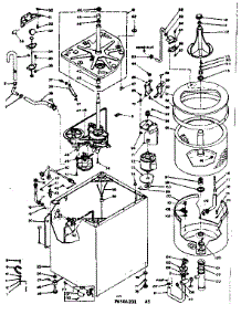 Machine Sub-Assembly parts for Kenmore Washer 110.6504251 (1106504251, 110 6504251) from AppliancePartsPros.com