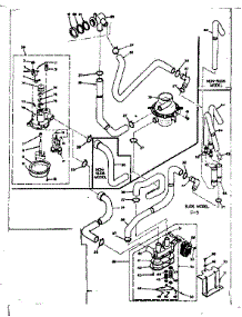 Water System parts for Kenmore Washer 110.6504850 (1106504850, 110 6504850) from AppliancePartsPros.com