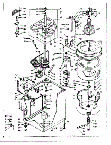 Machine Sub-Assembly parts for Kenmore Washer 110.6504850 (1106504850, 110 6504850) from AppliancePartsPros.com