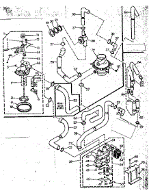 Water System parts for Kenmore Washer 110.6504856 (1106504856, 110 6504856) from AppliancePartsPros.com