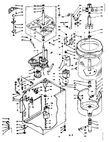 Machine Sub-Assembly parts for Kenmore Washer 110.6504901 (1106504901, 110 6504901) from AppliancePartsPros.com