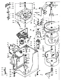 Machine Sub-Assembly parts for Kenmore Washer 110.6504904 (1106504904, 110 6504904) from AppliancePartsPros.com