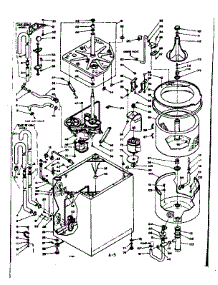 Machine Sub-Assembly parts for Kenmore Washer 110.6505402 (1106505402, 110 6505402) from AppliancePartsPros.com