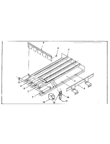 Burner Assembly parts for Kenmore Furnace 735.76853 (73576853, 735 76853) from AppliancePartsPros.com
