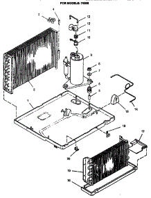 Refrigerant Assembly parts for Kenmore Heat Pump System 75058 from AppliancePartsPros.com