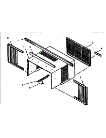 Exterior parts for Kenmore Heat Pump System 75108 from AppliancePartsPros.com