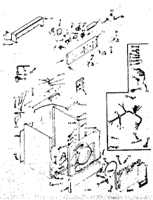 Machine Sub-Assembly parts for Kenmore Dryer 110.6807701 (1106807701, 110 6807701) from AppliancePartsPros.com