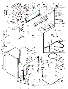 Machine Sub-Assembly parts for Kenmore Dryer 110.6807810 (1106807810, 110 6807810) from AppliancePartsPros.com
