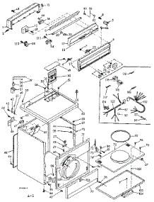 Machine Sub-Assembly parts for Kenmore Dryer 110.6808800 (1106808800, 110 6808800) from AppliancePartsPros.com