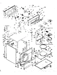 Machine Sub-Assembly parts for Kenmore Dryer 110.6808901 (1106808901, 110 6808901) from AppliancePartsPros.com