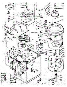 Machine Sub-Assembly parts for Kenmore Washer 110.6814220 (1106814220, 110 6814220) from AppliancePartsPros.com