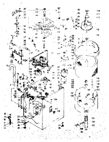 Machine Sub-Assembly parts for Kenmore Washer 110.6814230 (1106814230, 110 6814230) from AppliancePartsPros.com