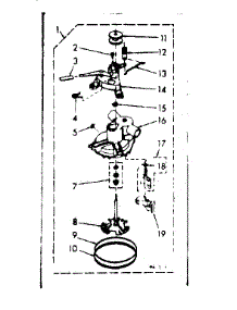 Pump Assembly parts for Kenmore Washer 110.6814230 (1106814230, 110 6814230) from AppliancePartsPros.com