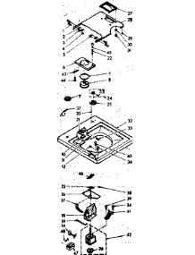 Top And Control Assembly parts for Kenmore Washer 110.6814242 (1106814242, 110 6814242) from AppliancePartsPros.com