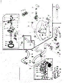 Water System parts for Kenmore Washer 110.6815660 (1106815660, 110 6815660) from AppliancePartsPros.com