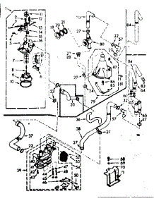 Water System parts for Kenmore Washer 110.6815670 (1106815670, 110 6815670) from AppliancePartsPros.com