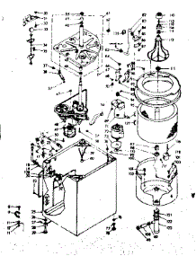 Machine Sub-Assembly parts for Kenmore Washer 110.6815671 (1106815671, 110 6815671) from AppliancePartsPros.com