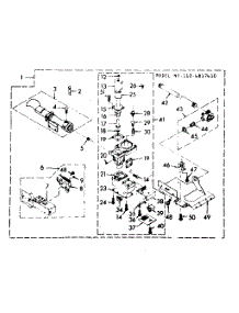 Burner Assembly parts for Kenmore Dryer 110.6817610 (1106817610, 110 6817610) from AppliancePartsPros.com