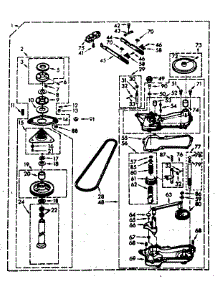 Gearcase / Transmission parts for Kenmore Washer 110.6824573 (1106824573, 110 6824573) from AppliancePartsPros.com