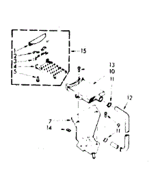 Filter Assembly parts for Kenmore Washer 110.6824573 (1106824573, 110 6824573) from AppliancePartsPros.com