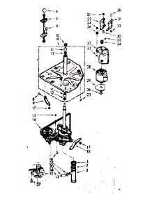 Drive System parts for Kenmore Washer 110.6824573 (1106824573, 110 6824573) from AppliancePartsPros.com