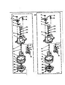 Pump Assembly parts for Kenmore Washer 110.6614100 (1106614100, 110 6614100) from AppliancePartsPros.com