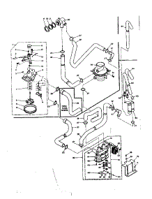 Water System parts for Kenmore Washer 110.6614851 (1106614851, 110 6614851) from AppliancePartsPros.com