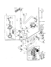 Water System parts for Kenmore Washer 110.6615850 (1106615850, 110 6615850) from AppliancePartsPros.com