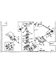 Burner Assembly parts for Kenmore Dryer 110.6617700 (1106617700, 110 6617700) from AppliancePartsPros.com