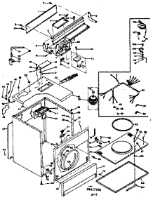 Machine Sub-Assembly parts for Kenmore Dryer 110.6617700 (1106617700, 110 6617700) from AppliancePartsPros.com