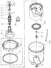 Agitator, Basket And Tub Parts
