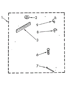 Miscellaneous parts for Kenmore Washer 110.82884700 (11082884700, 110 82884700) from AppliancePartsPros.com