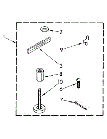 Miscellaneous parts for Kenmore Washer 110.82891100 (11082891100, 110 82891100) from AppliancePartsPros.com