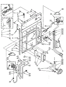 Rear Panel parts for Kenmore Washer 110.82891700 (11082891700, 110 82891700) from AppliancePartsPros.com