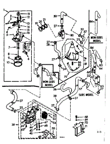 Water System parts for Kenmore Washer 110.6515780 (1106515780, 110 6515780) from AppliancePartsPros.com
