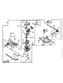White Rodgers Burner parts for Kenmore Dryer 110.6517400 (1106517400, 110 6517400) from AppliancePartsPros.com