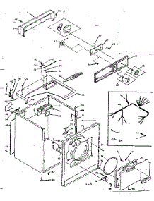 Machine Sub-Assembly parts for Kenmore Dryer 110.6518501 (1106518501, 110 6518501) from AppliancePartsPros.com