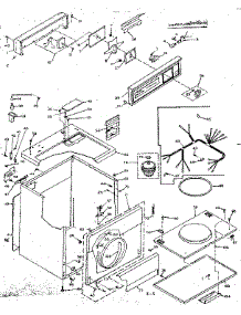Machine Sub-Assembly parts for Kenmore Dryer 110.6518720 (1106518720, 110 6518720) from AppliancePartsPros.com