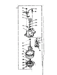 Pump Assembly parts for Kenmore Washer 110.6603300 (1106603300, 110 6603300) from AppliancePartsPros.com